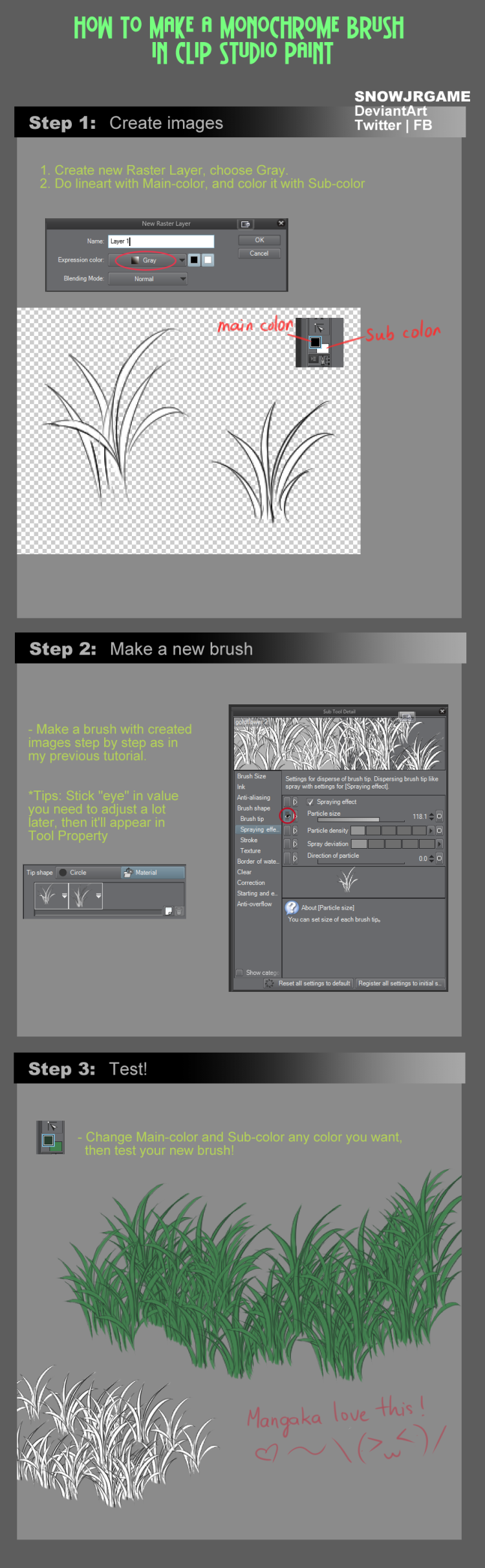 [Tutorial] - Monochrome brush in CSP