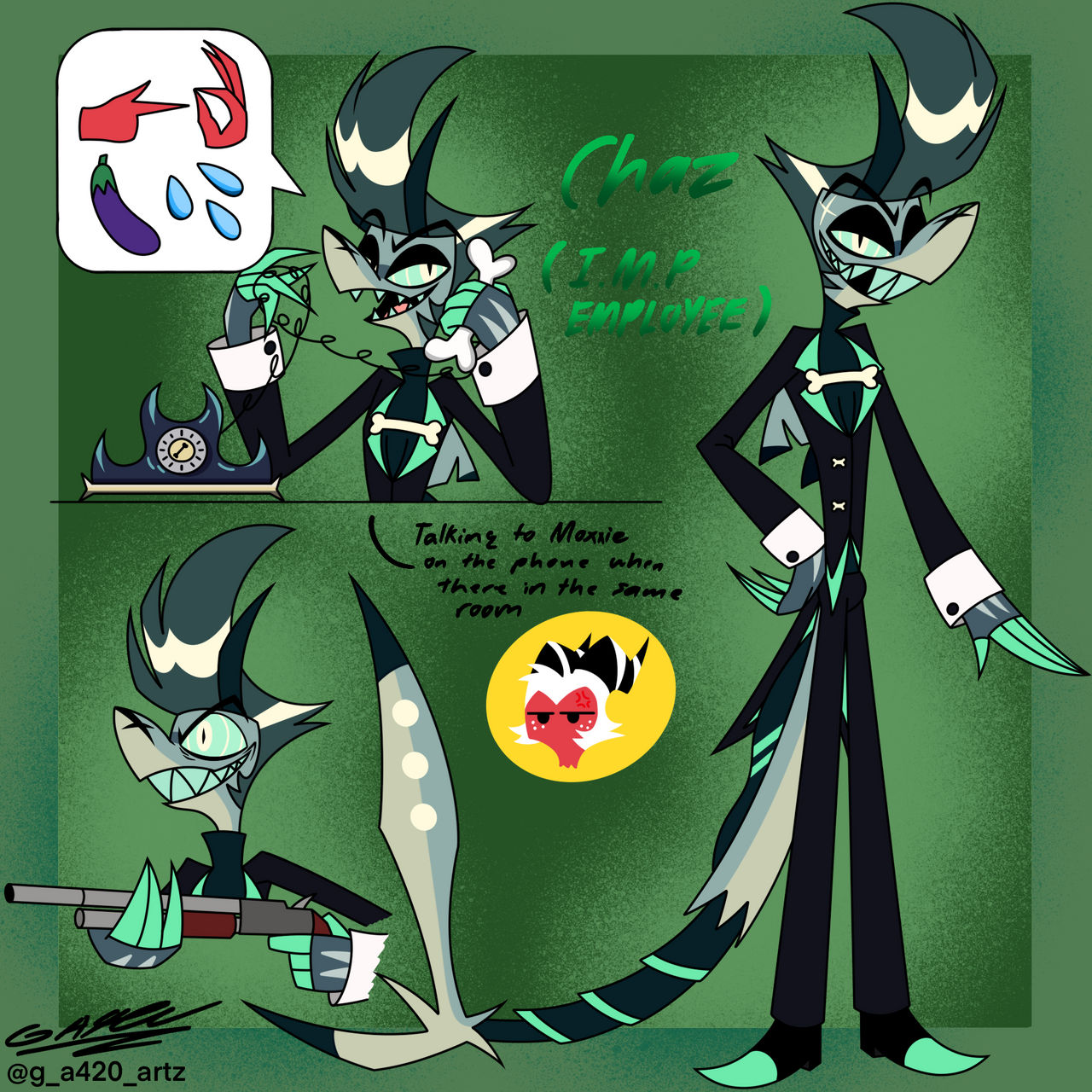 Chaz (I.M.P-Employee) by GA420artz on DeviantArt