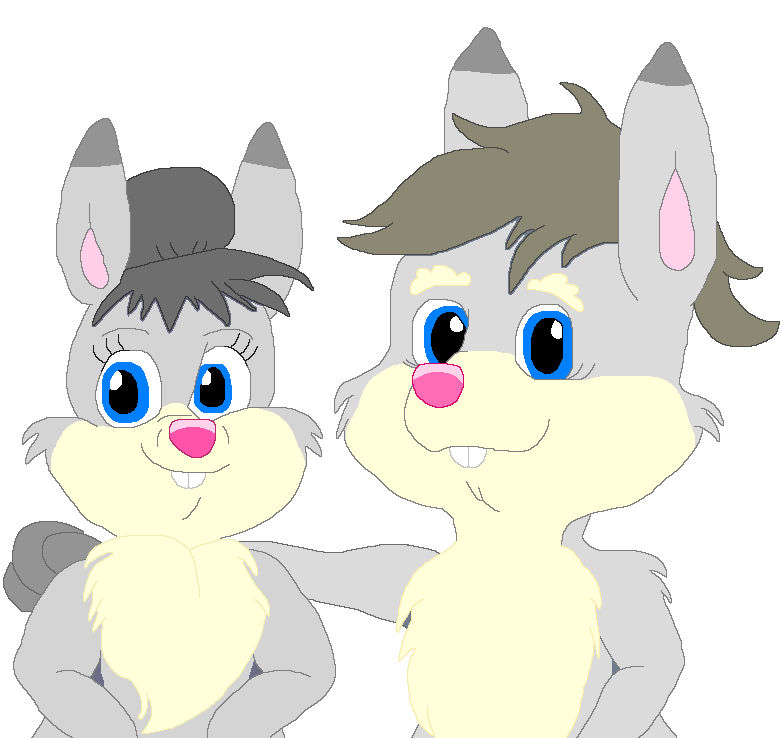 Serena Rabbit And Sol Rabbit by Tylerthewarlock on DeviantArt