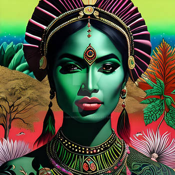 Empowered Indian Tribal Woman, Maya 9