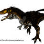 Carcharodontosaurus saharicus (Coloured)