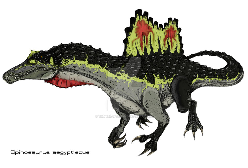 Spinosaurus aegyptiacus.