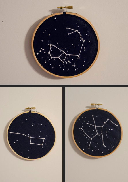 Constellation Embroidery