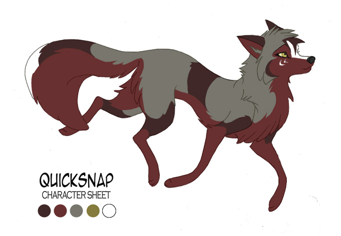 Quicksnap Char sheet by KayFedewa