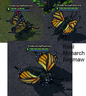 League of Legends mod: Kogmaw reskin