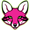 Zebrafox head icon