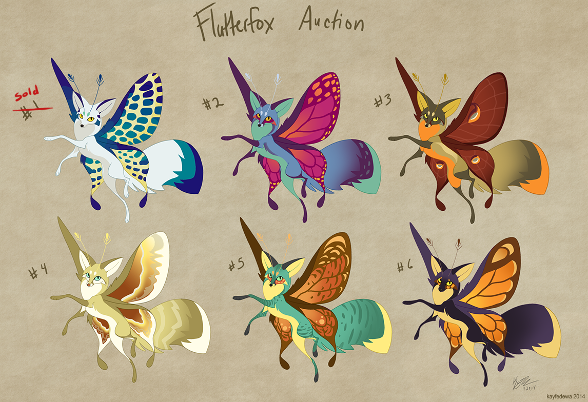 Flutterfox Adoptable Auction #3 [closed]