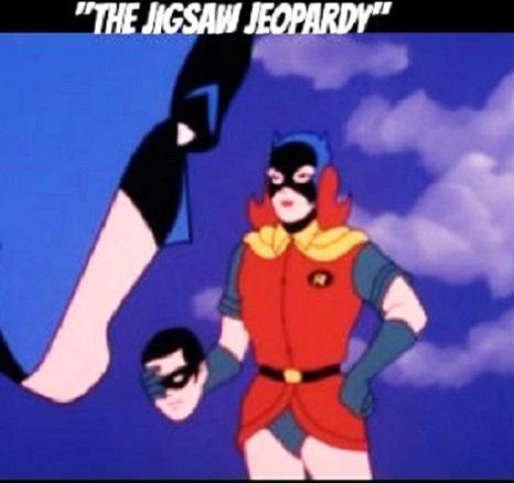 ZzRobin captured on Riddler's saw-Jigsaw Jeopardy! by ronnyrains on ...