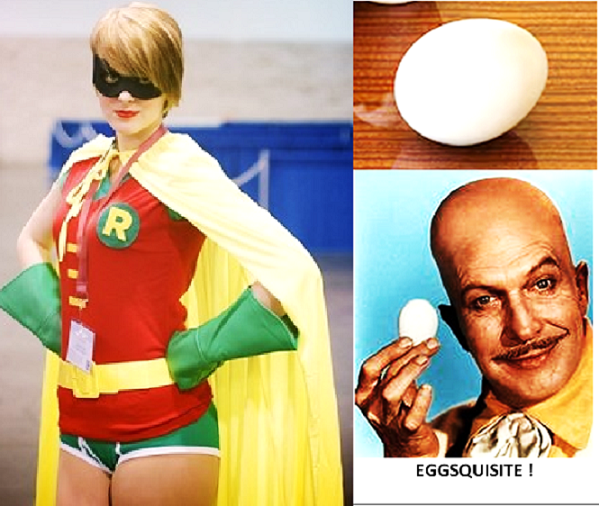 Egghead Batman Deviantart Batman: Egghead turns Robin Back into an EGG! by ronnyrains on DeviantArt