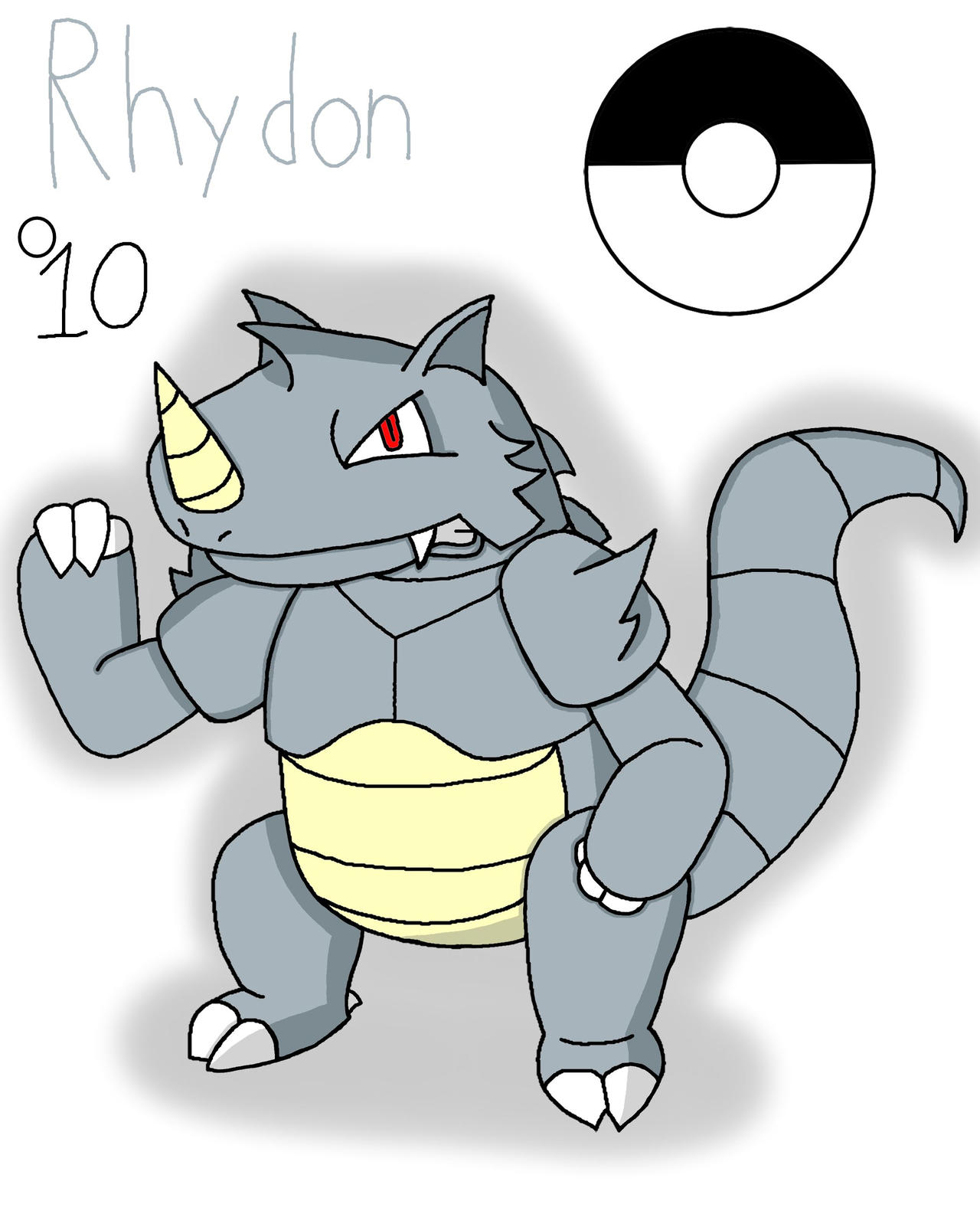 10 Rhydon (Pokemon) by ChicoFNAF on DeviantArt