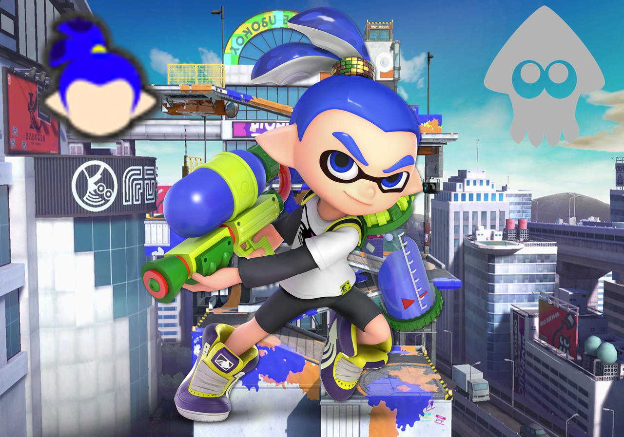 Ssb4 Inkling SSBU Portraits: 64 Inkling (Male) by ChicoFNAF on DeviantArt