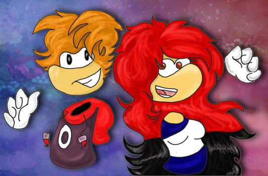 Rayman and Gabrielle