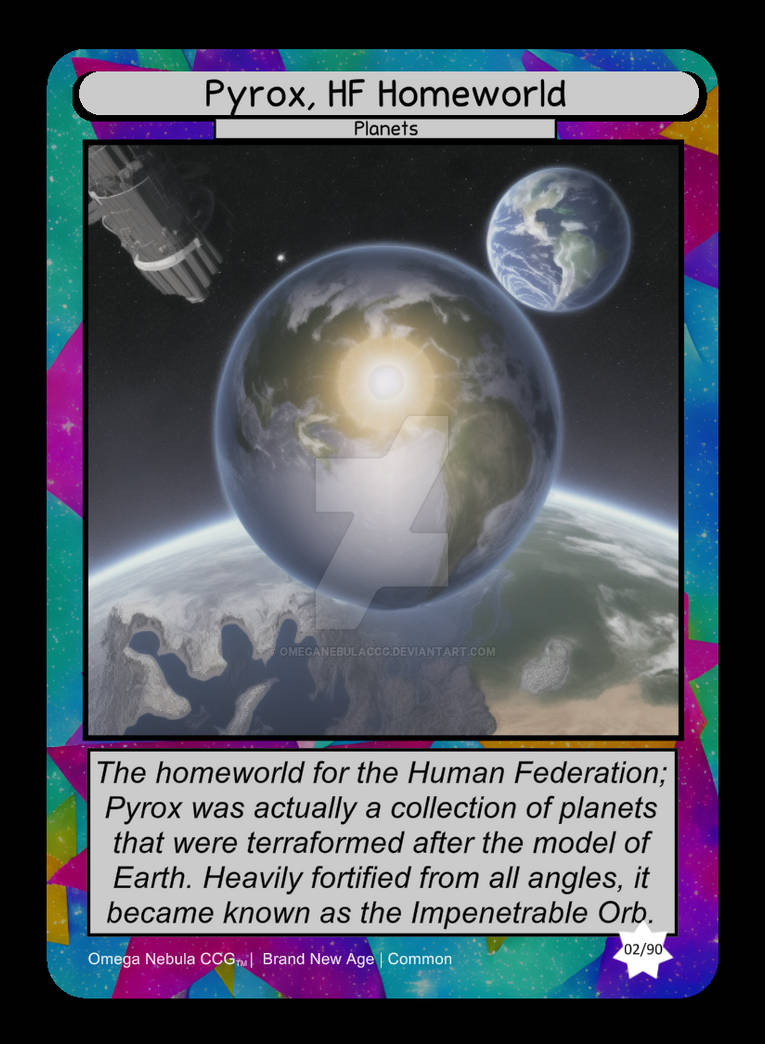 Pyrox, HF Homeworld | A02C by OmegaNebulaCCG on DeviantArt