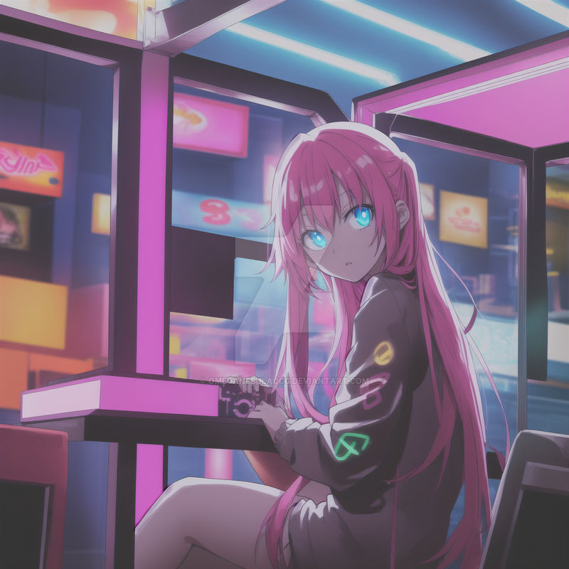 Pretty in Pink - AI by OmegaNebulaCCG on DeviantArt