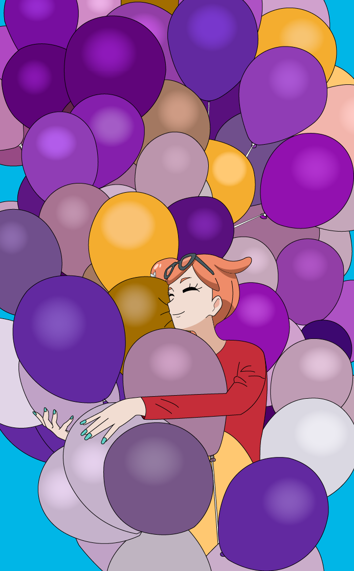 Balloon Deviantart Sonia Hugging Balloons by HAKDurbin on DeviantArt