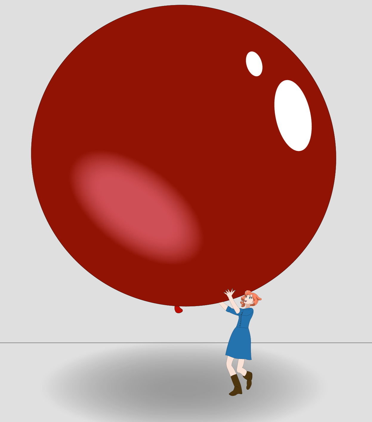 Balloon Deviantart Playing with Big Beautiful Balloon by HAKDurbin on DeviantArt