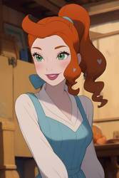 Sonia as Belle