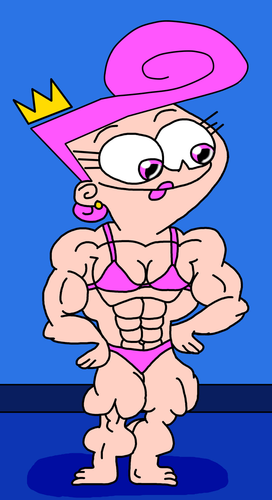 Bodybuilder Wanda