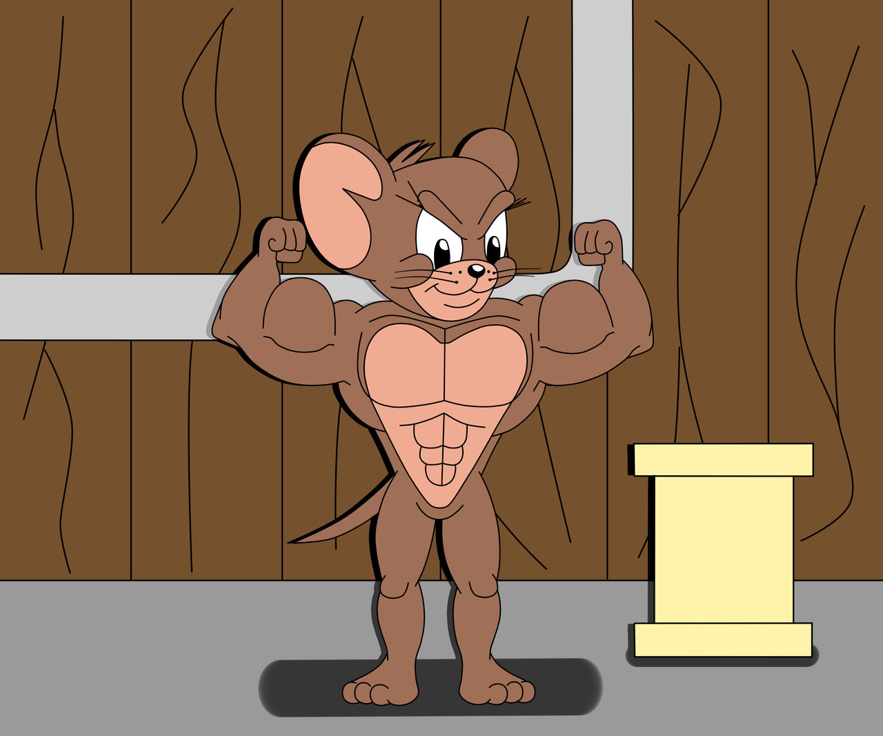 Мыши качки. Мышонок Джери ксчек. Мышонок Джерри качок. Накаченная мышь. Мышонок с мускулами.