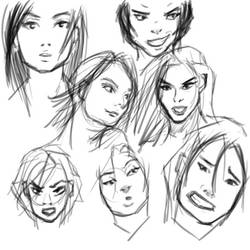 Sketchdump Faces 001