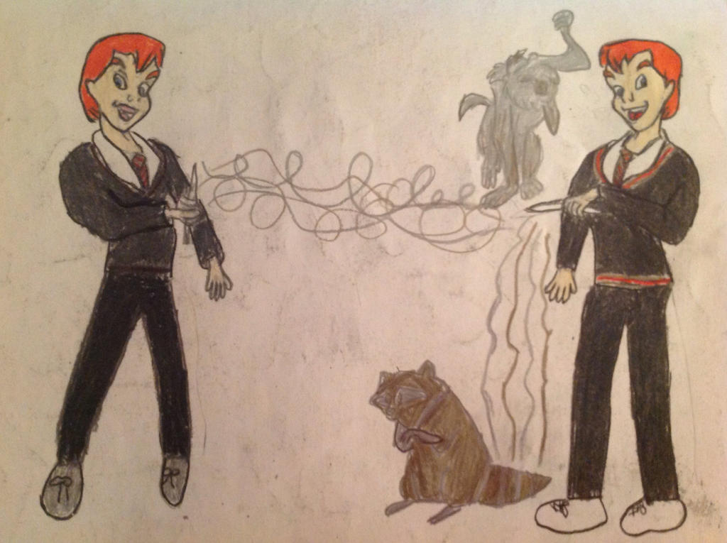 Fred and Patronus charms by Nellie92 on DeviantArt