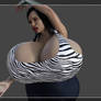 Huge breasts in Daz3d and Rigged Clothing ...  Bug