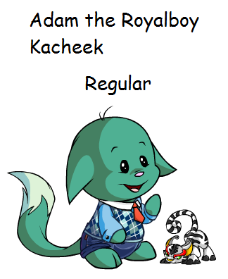 Adam the Royalboy Kacheek