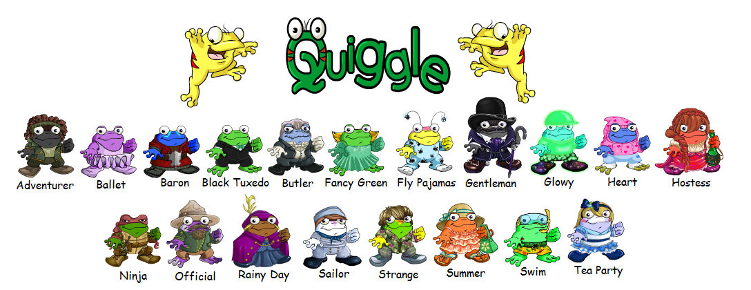 Split Quiggle Quiggle Clothing Sets by TannerxDelia on DeviantArt