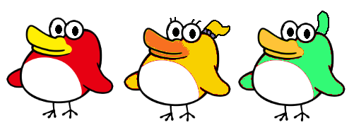 Pyoro and his siblings by TannerxDelia on DeviantArt
