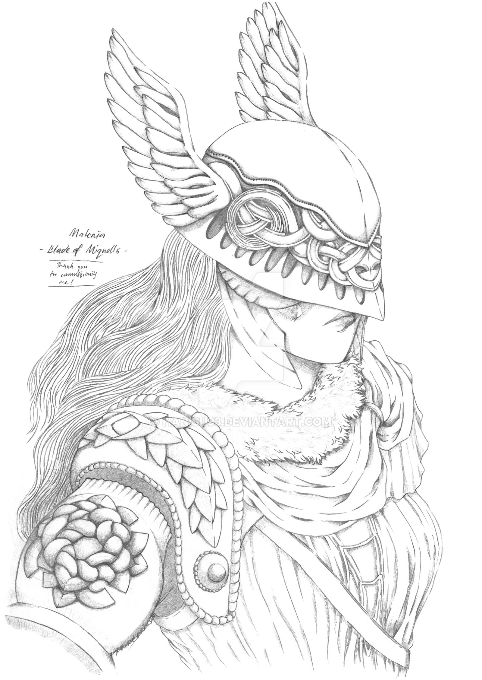 Malenia (Elden Ring) by hanisu93 on DeviantArt