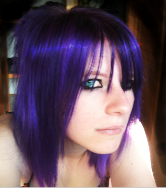 Purple Hair By Trashytrinket On Deviantart