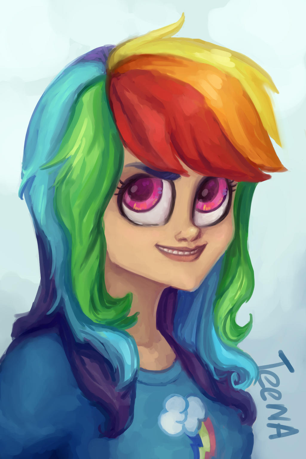 Rainbow Dash portrait