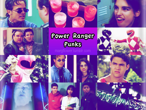 Power Ranger Punks by margflower on DeviantArt