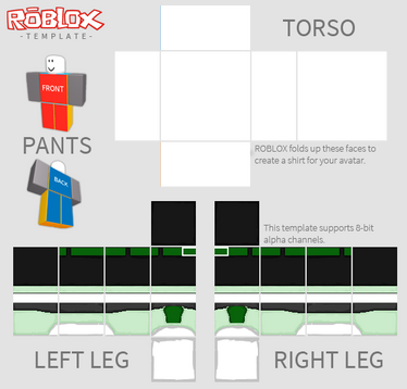 ROBLOX Pants Template by ChipsterTool on DeviantArt
