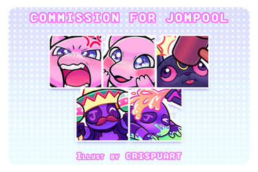 Emotes Commission - Jompool
