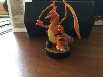 Clone Charizard custom amiibo w/ Clone Ball