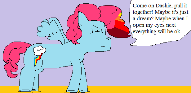 Rainbow Dash pinkie hair change p.9