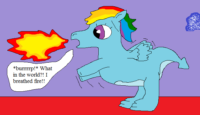 Rainbow Dash Dragon TF pt.3