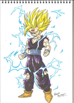 FanArt: Super Saiyan 2 Gohan