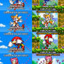 Sonic Advance End Cards