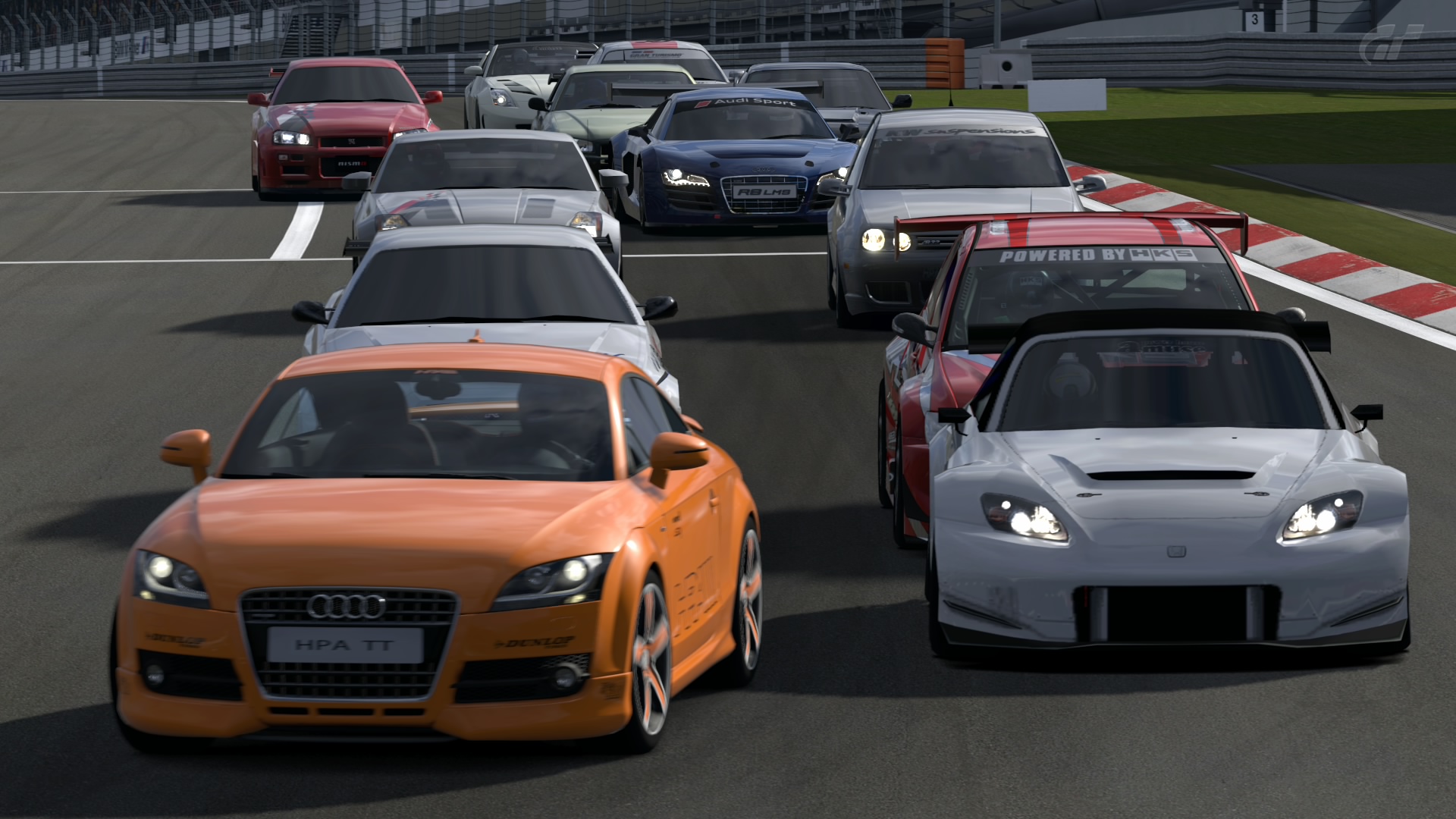 GT5 B-Spec 4 Hours of Nurburgring: The Start.