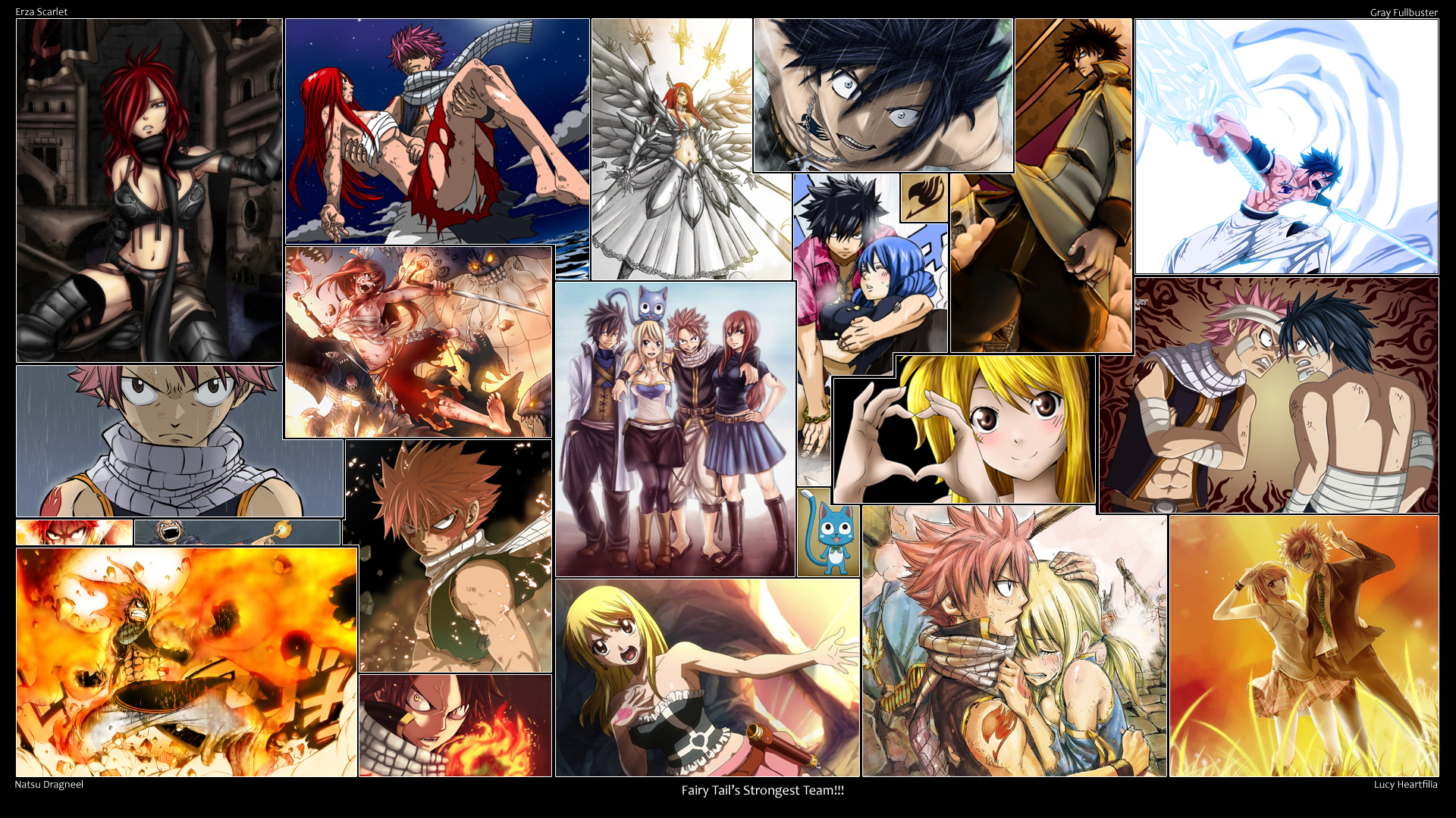 Fairy Tail's Strongest Team Wallpaper