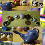 Clay Pud Charms Plus Whale