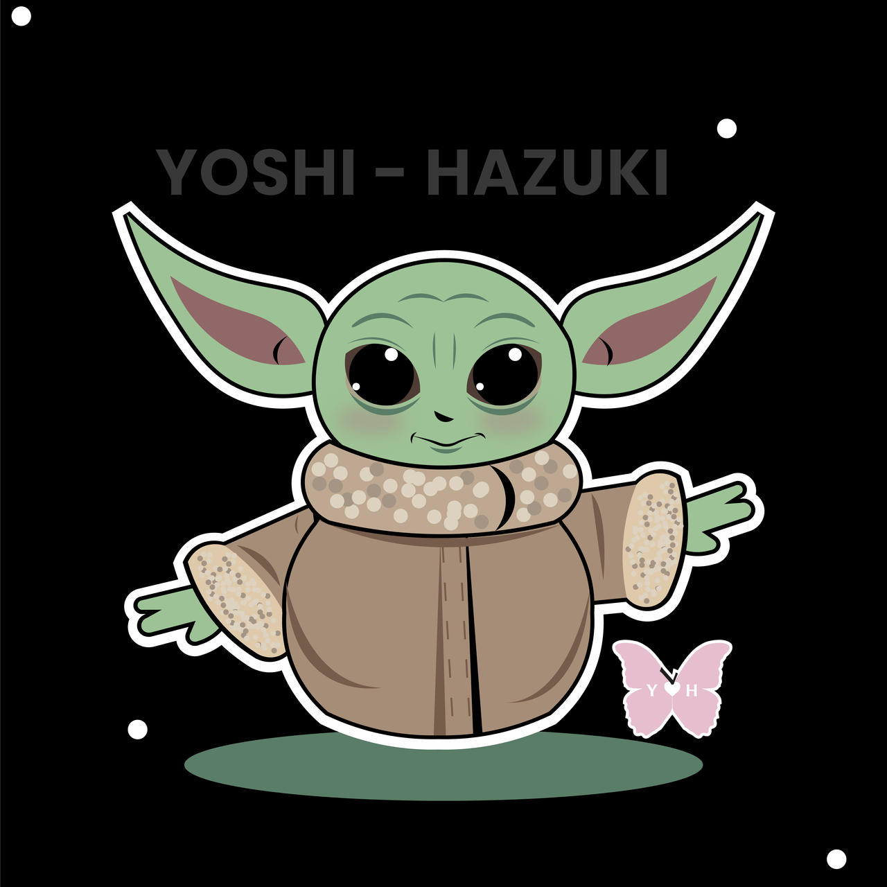 Grogey Character Grogu by Yoshi-Hazuki on DeviantArt