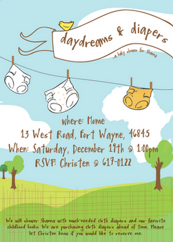 baby shower invite