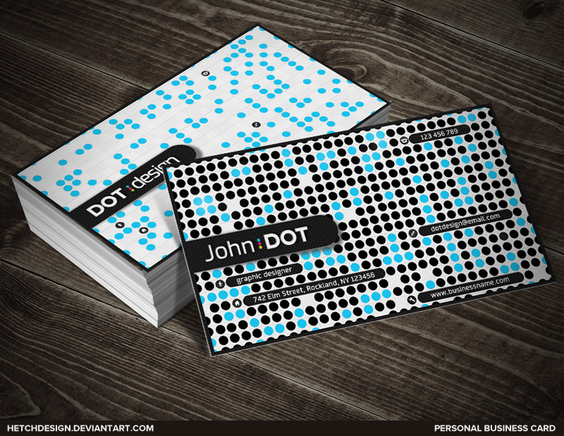 Dotted Business Card