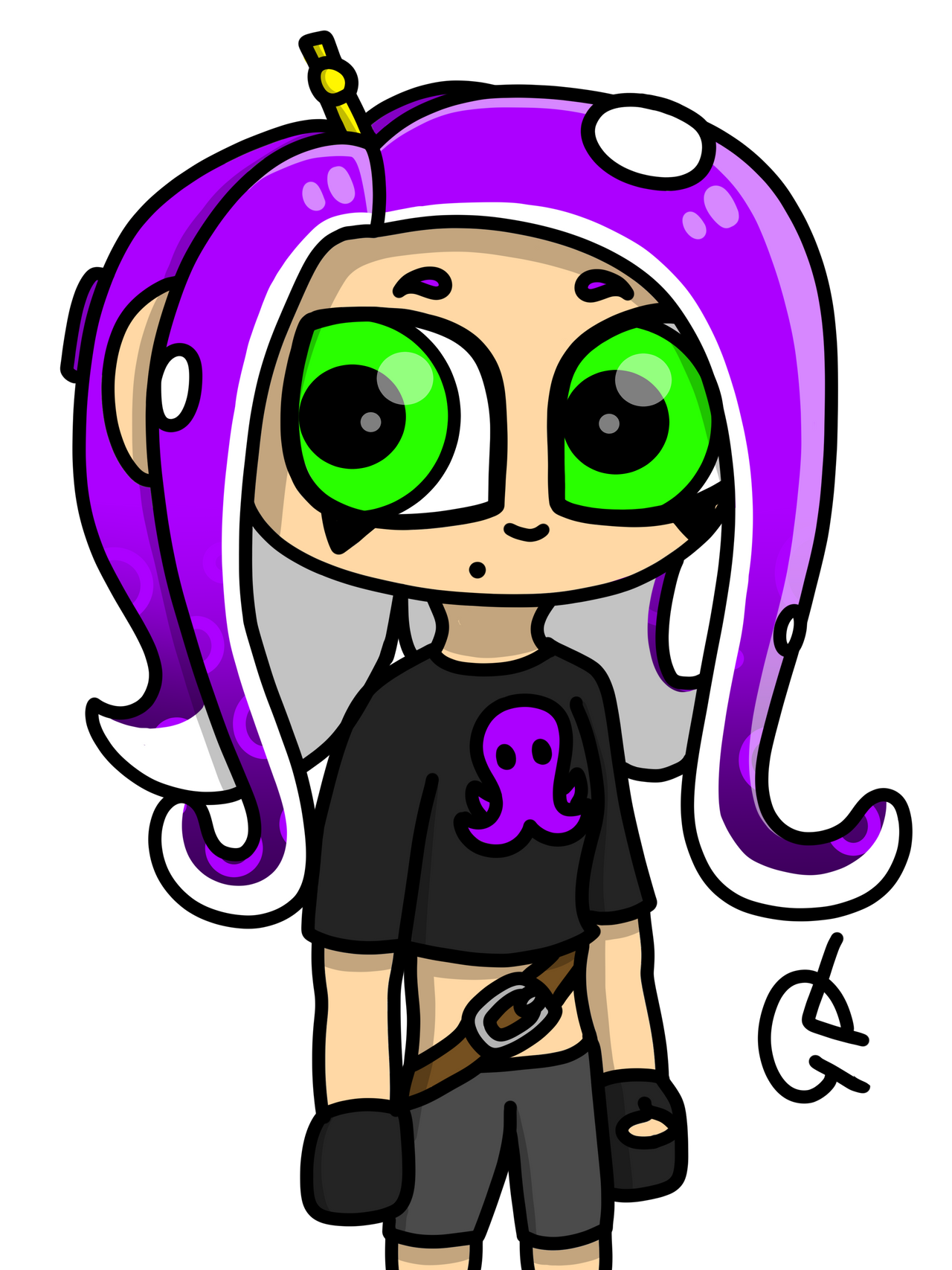 Yet another octoling by VeemoDraw on DeviantArt