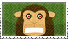 Angry Monkey Stamp