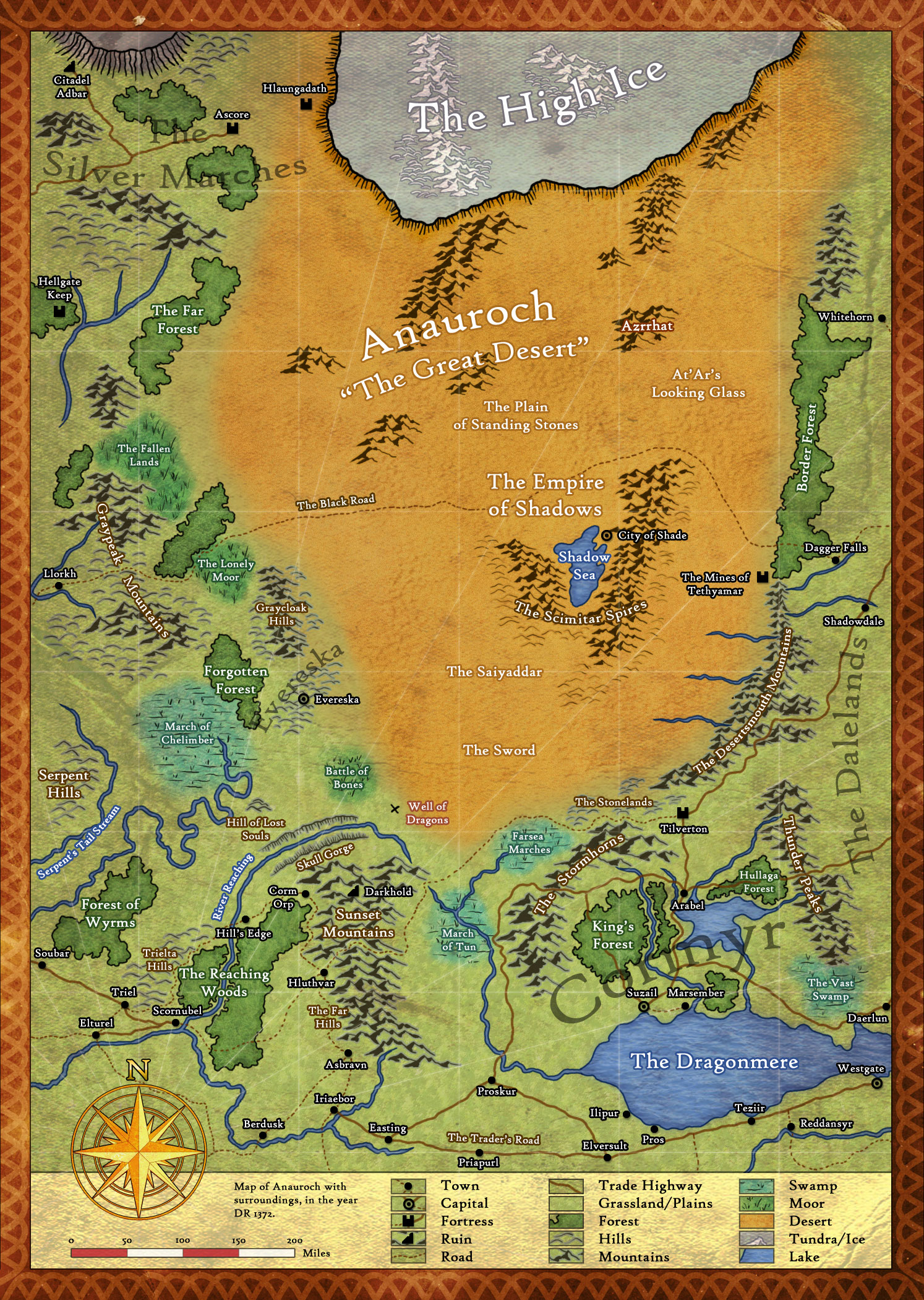 Anauroch, the Great Desert