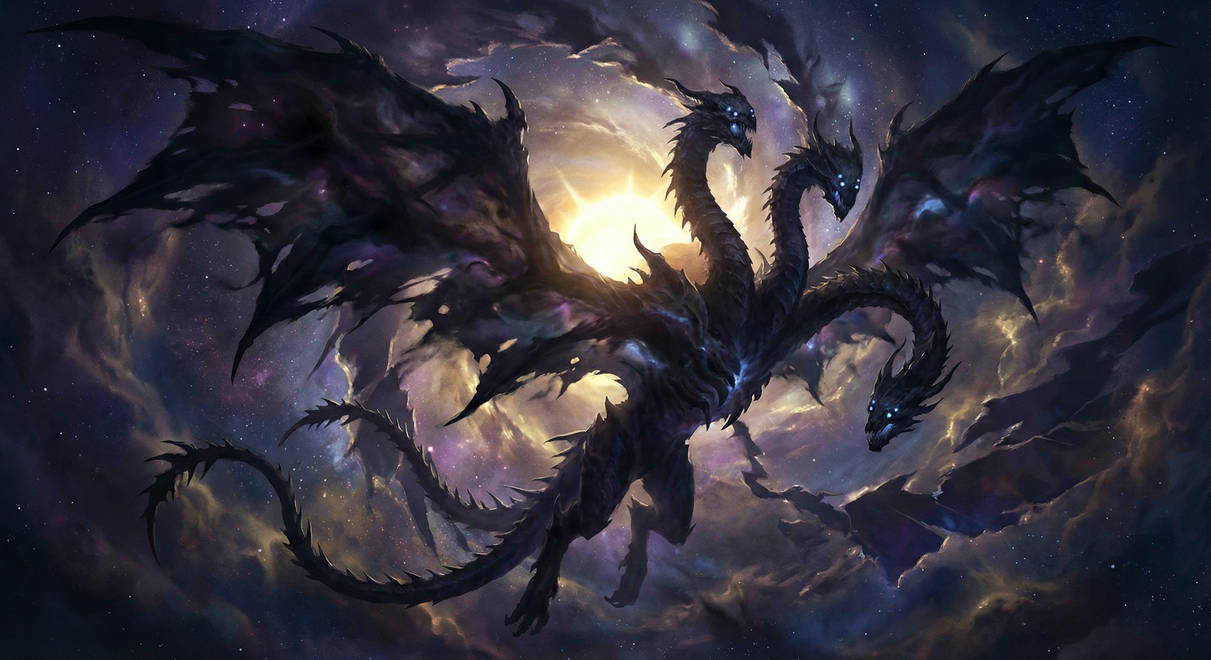 Ghidorah, King of the Void by FinZilla1337 on DeviantArt